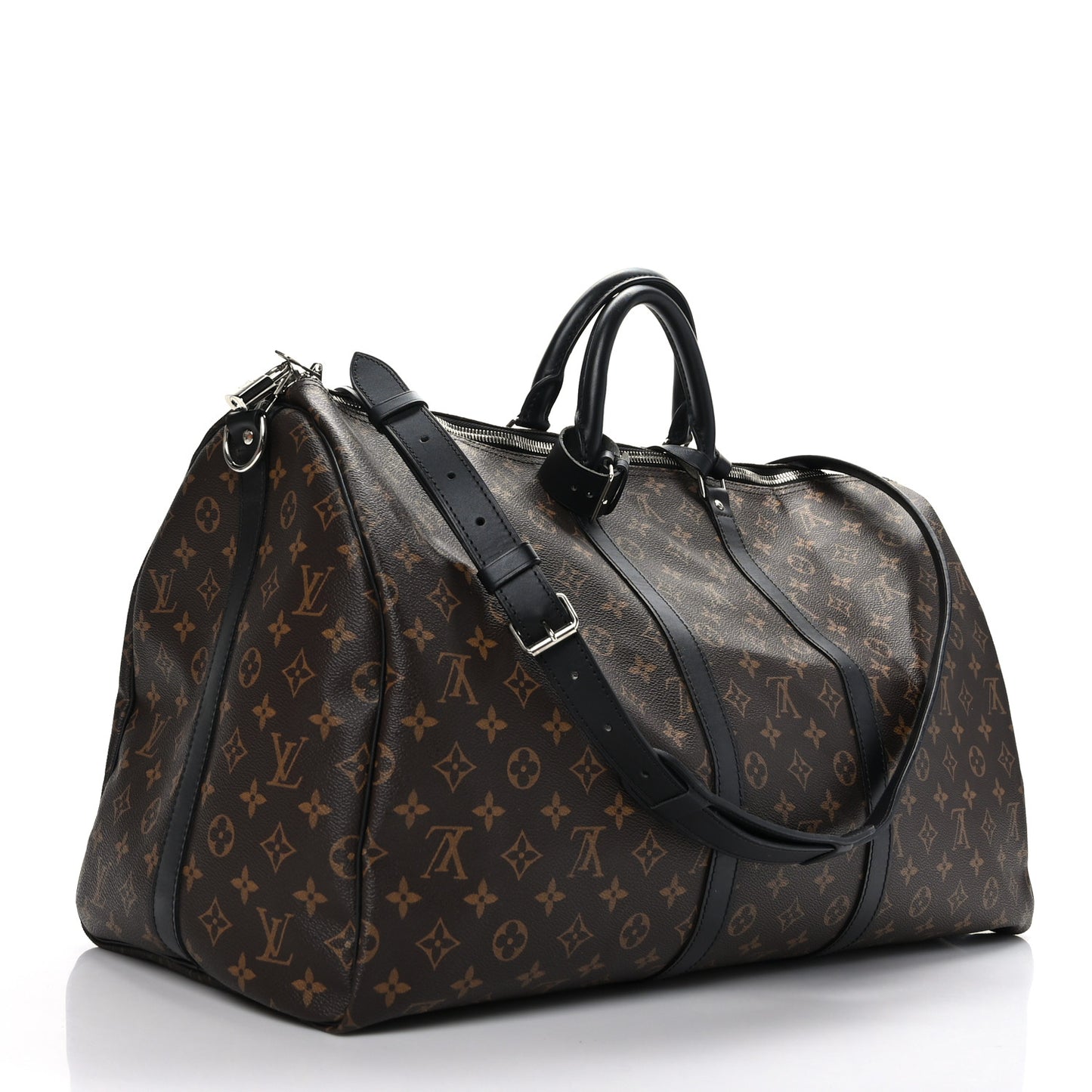 Monogram Macassar Keepall Bandouliere 55