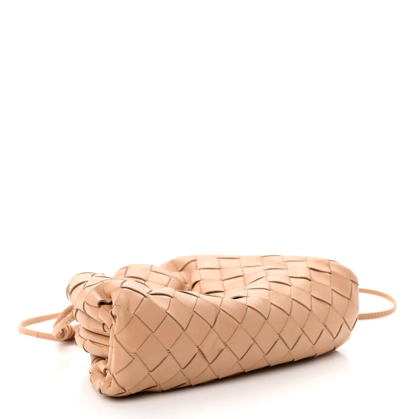 Nappa Intrecciato The Mini Pouch Almond