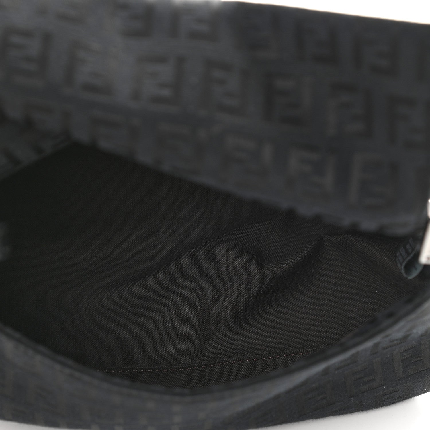 Fendi Zucchino Mini Mama Baguette Black 5 of 9