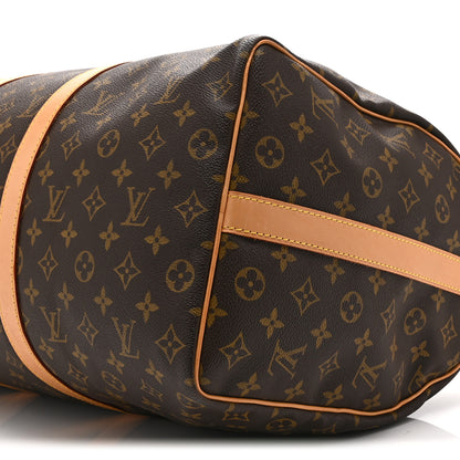 Louis Vuitton Monogram Keepall Bandouliere 50 9 of 9