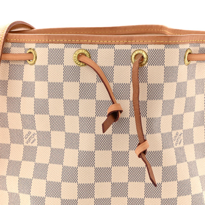 Louis Vuitton Damier Azur Noe BB 8 of 10
