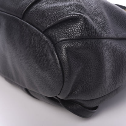 Marc Jacobs Pebbled Calfskin Backpack Black 8 of 11