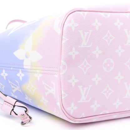 Louis Vuitton Monogram Escale Neverfull MM Pastel 7 of 8