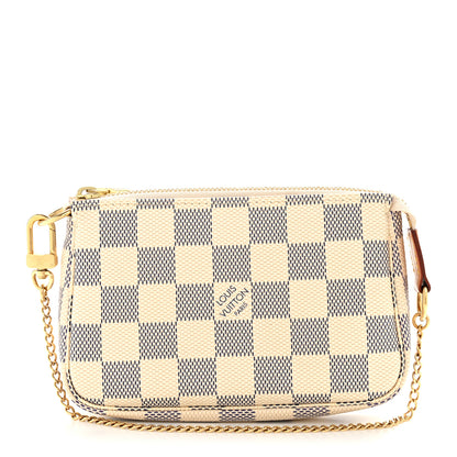 Louis Vuitton Damier Azur Mini Pochette Accessories 1 of 9