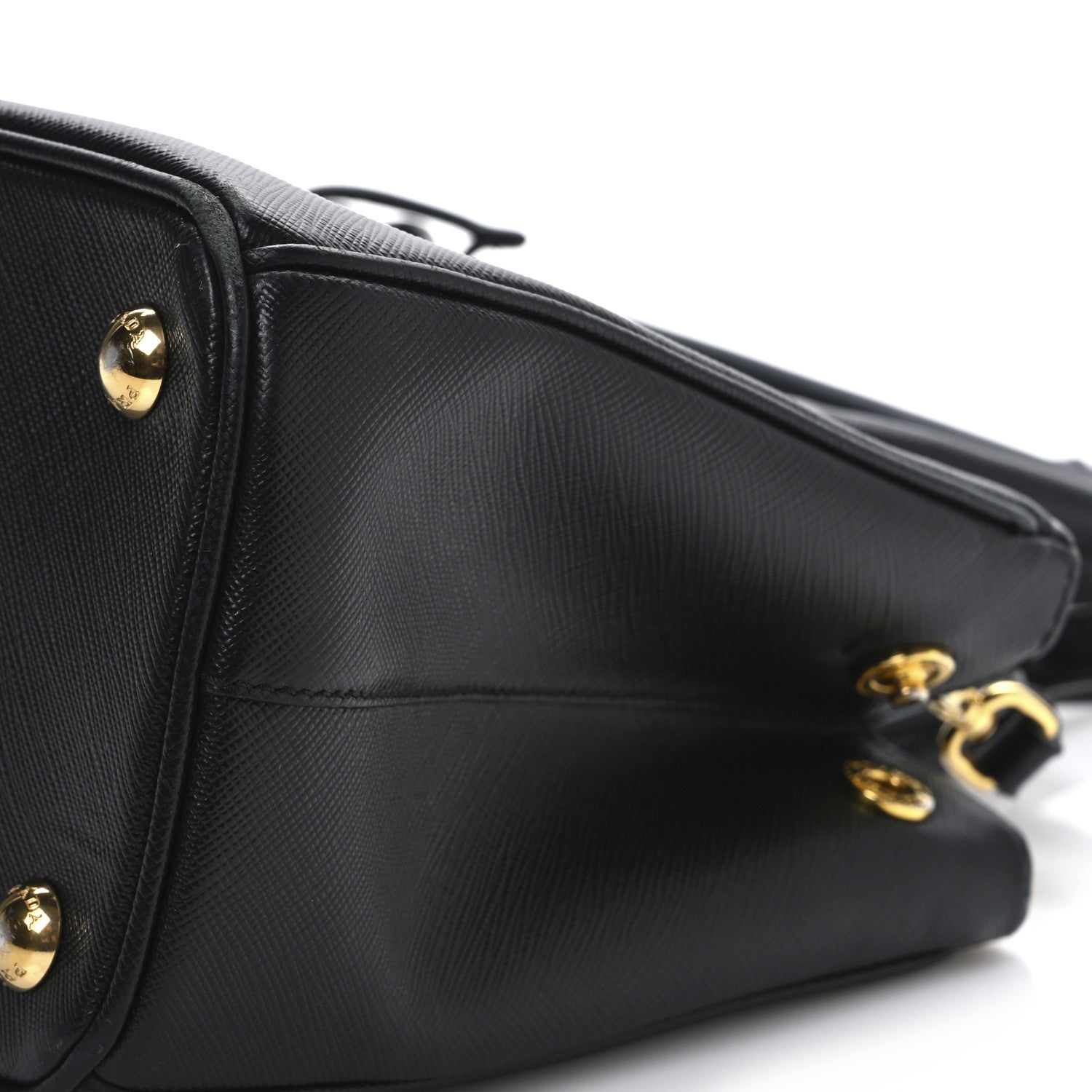 Prada Saffiano Lux Small Galleria Double Zip Tote Black 9 of 11