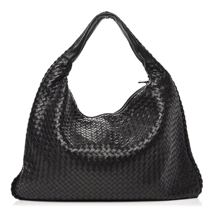 Bottega Veneta Nappa Intrecciato Maxi Veneta Hobo Nero Black 1 of 9
