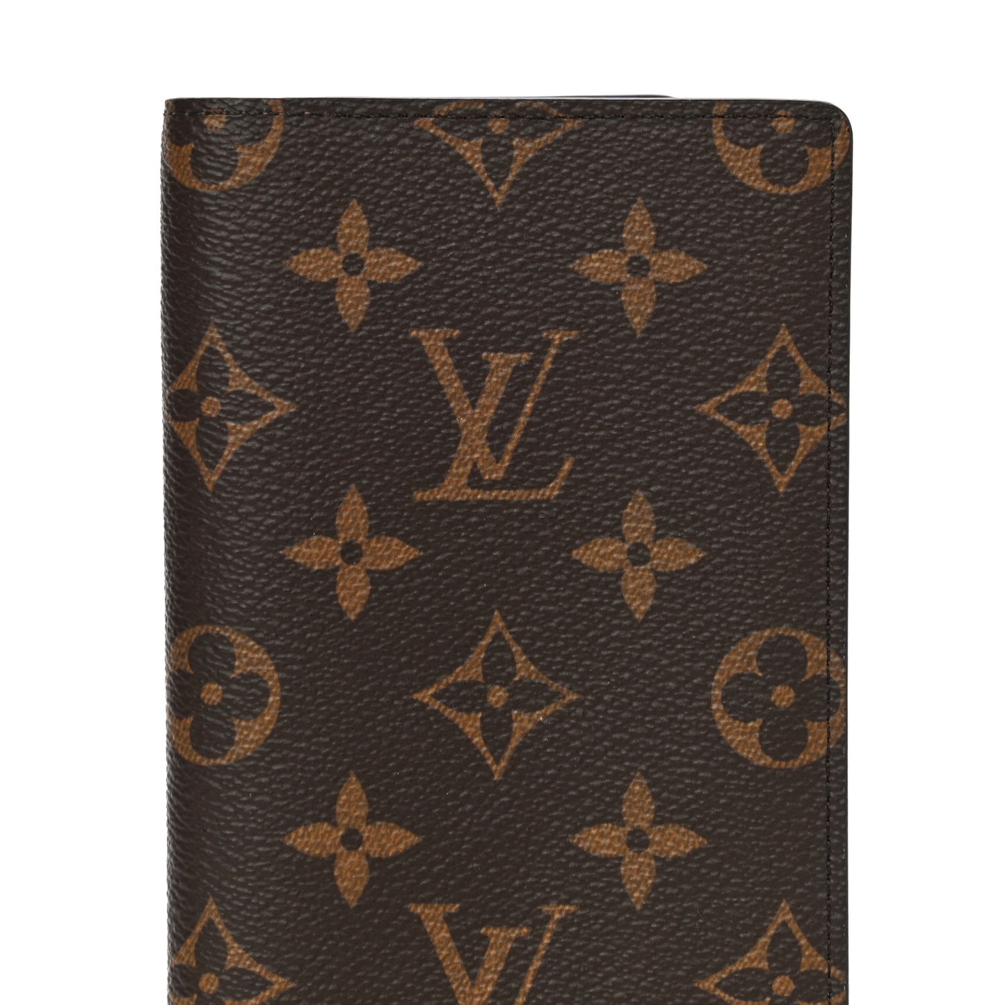 Monogram Checkbook Holder Case Wallet