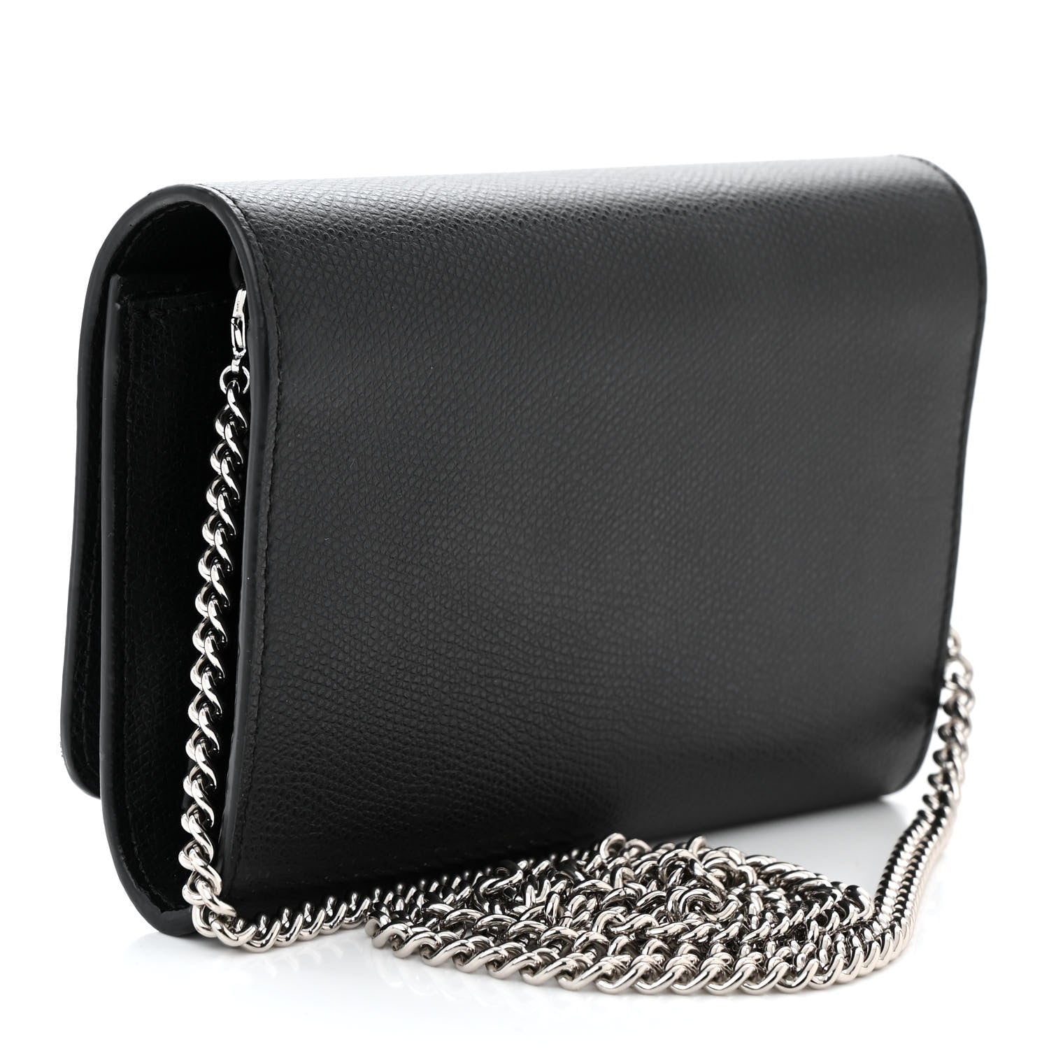 Fendi Vitello Cruise F is Fendi Wallet On Chain Black 3 of 11