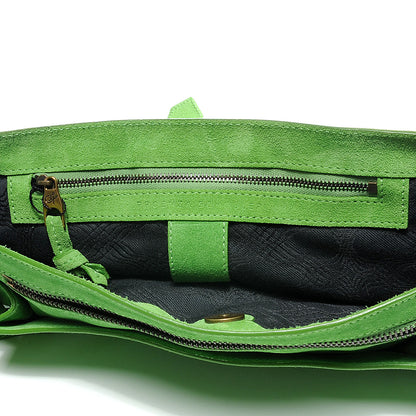Proenza Schouler Suede PS1 Medium Satchel Tropical Green 6 of 8