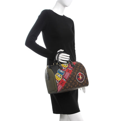 Louis Vuitton Monogram Kabuki Speedy 30 2 of 7