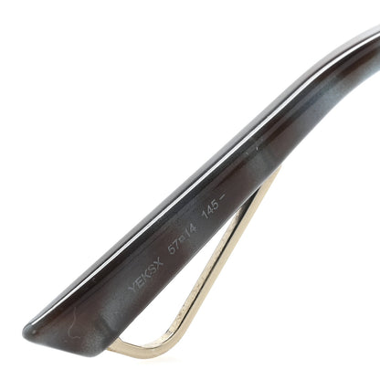 Christian Dior Technologic Sunglasses Gold Blue 6 of 9
