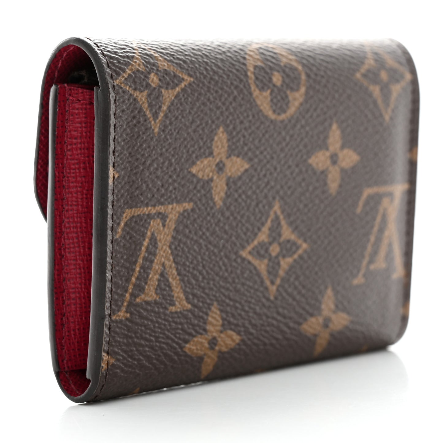 Monogram Rosalie Coin Purse Fuchsia
