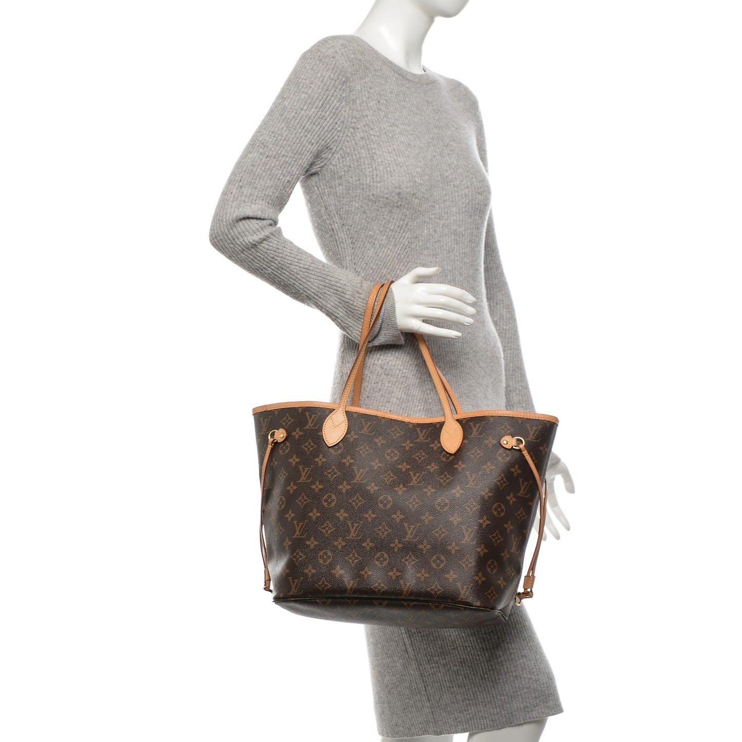 Monogram Neo Neverfull MM Cherry
