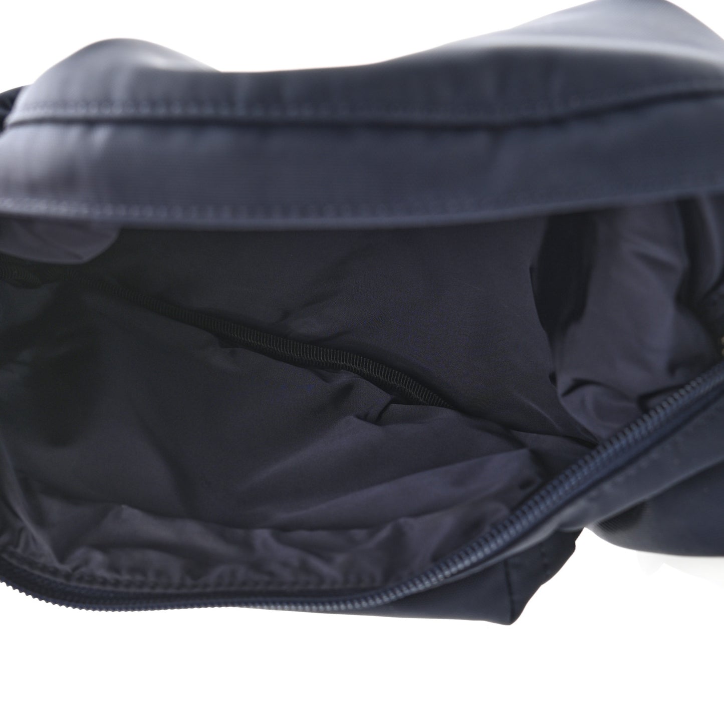 Sport Nylon Logo Embroidered Small Wheel Beltpack Navy Blue Red