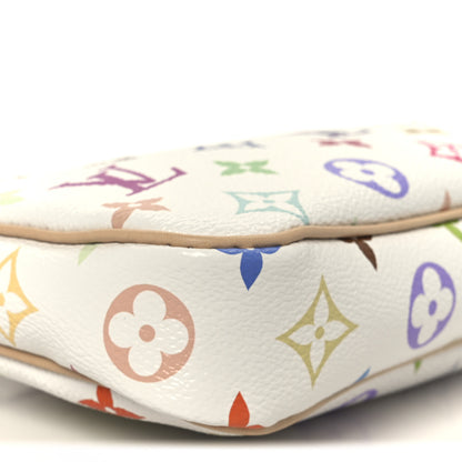 Louis Vuitton LV X TM Monogram Multicolor Pochette Accessories White 10 of 11