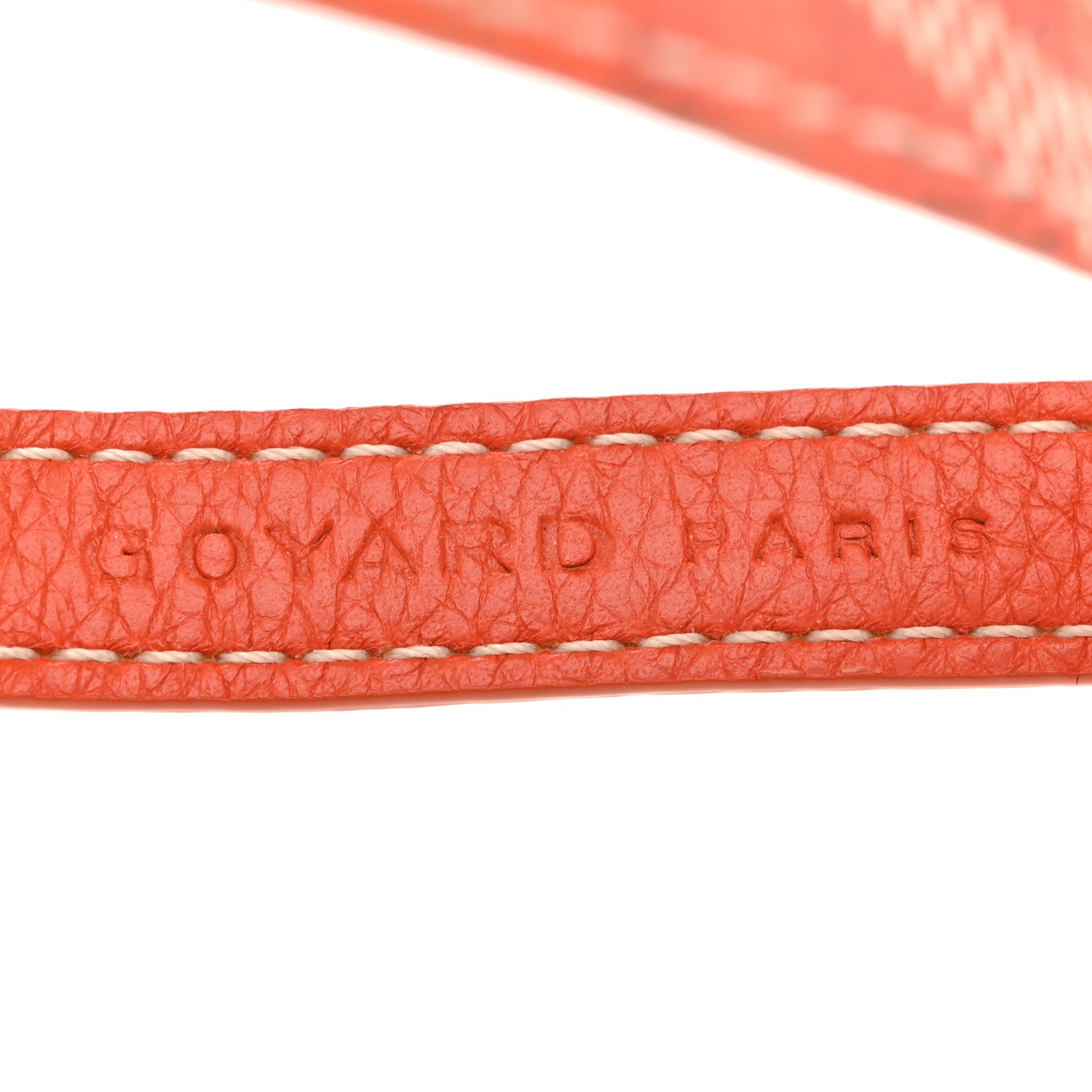 Goyard Goyardine Sesame Key Holder Orange 4 of 8