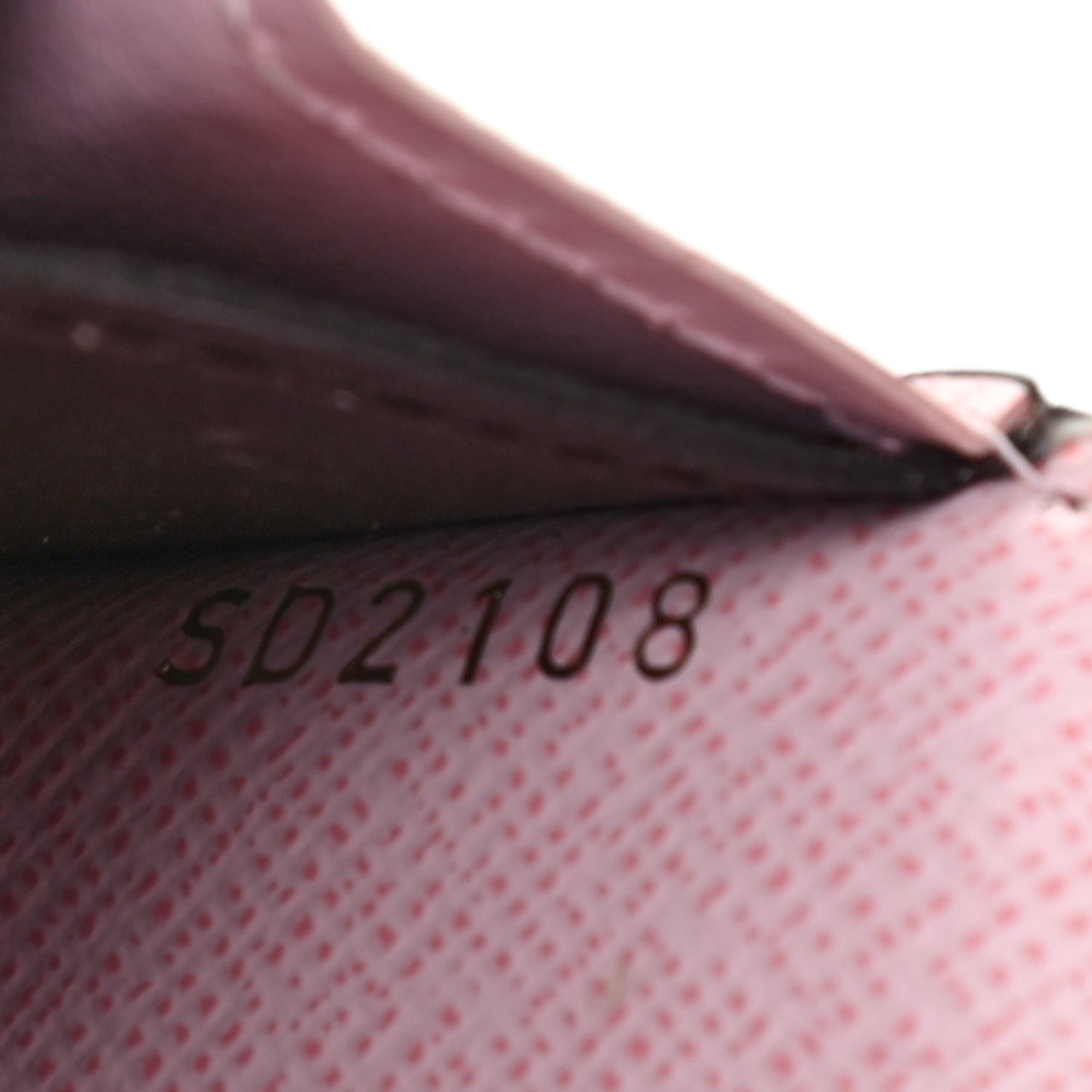 Monogram Emilie Wallet Rose Ballerine