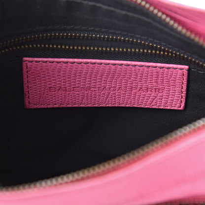 Balenciaga Agneau Lizard Embossed Classic Hardware Hip Hip Pink 6 of 14