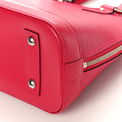 Louis Vuitton Epi Jacquard Alma BB Rose Pondicherry 8 of 8