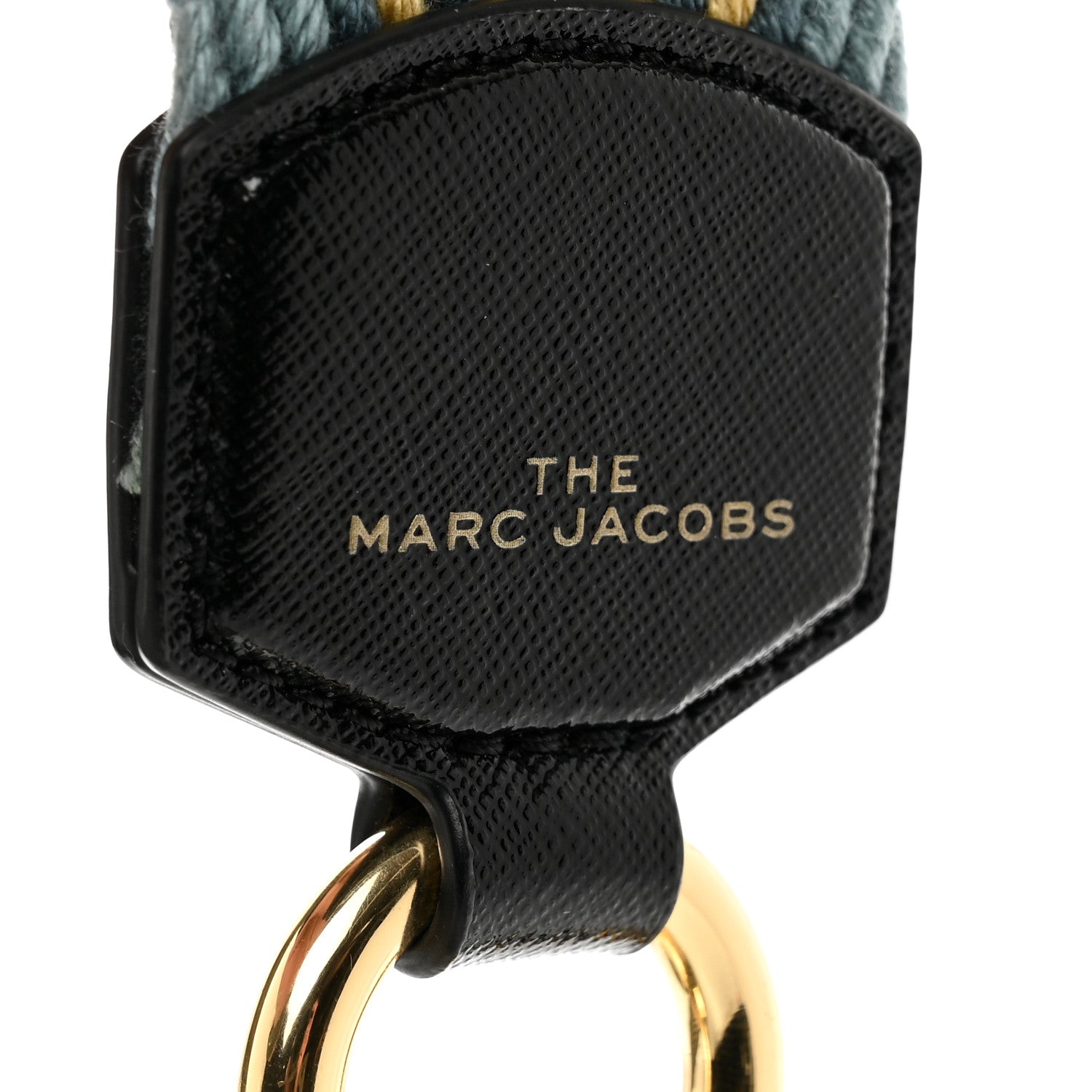 Marc Jacobs Cotton Calfskin The Arrow Webbing Strap Blue Multicolor 3 of 3