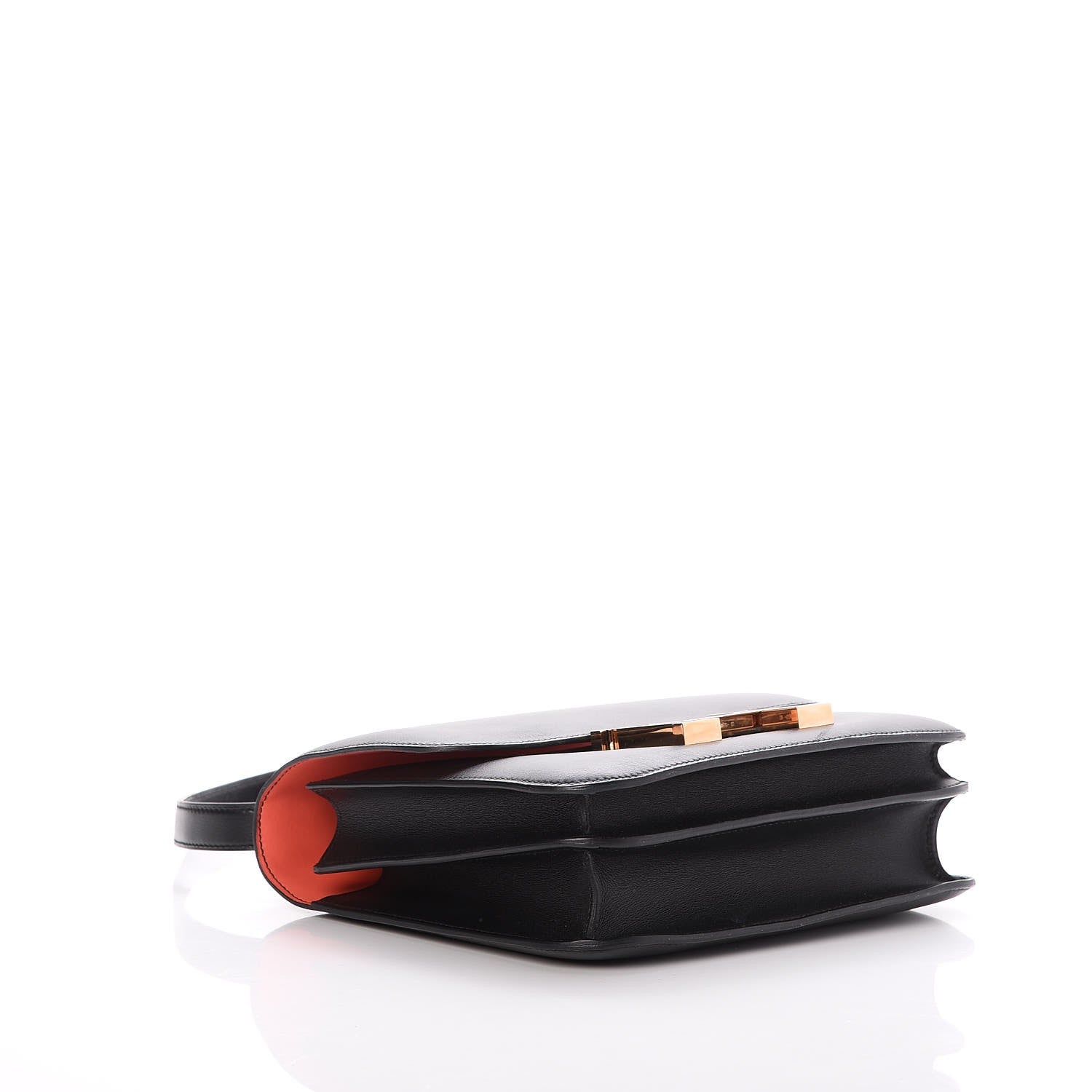 Hermes Swift Horseshoe Constance 24 Black Rose Jaipur 4 of 22