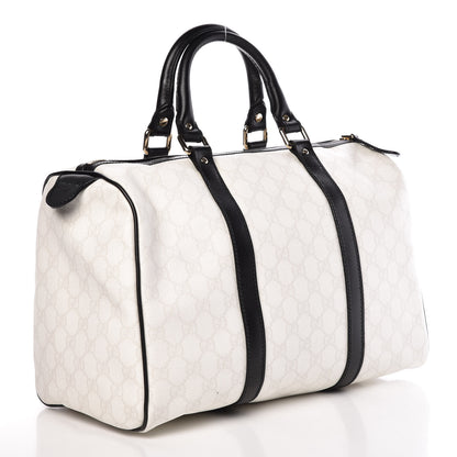 Gucci GG Plus Monogram Medium Joy Boston White Black 3 of 9