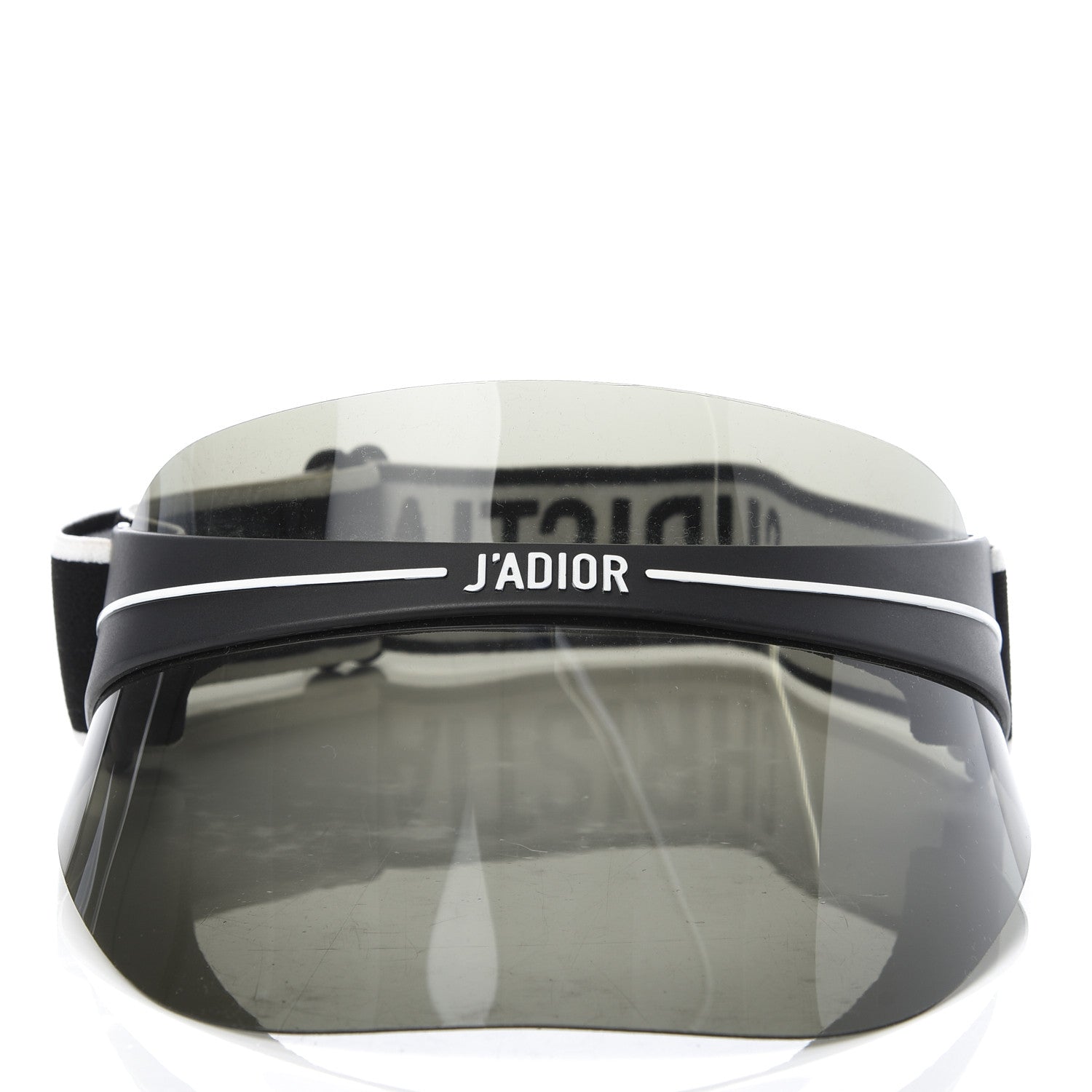 Christian Dior Mirrored DiorClub1 Sun Visor Black 3 of 7