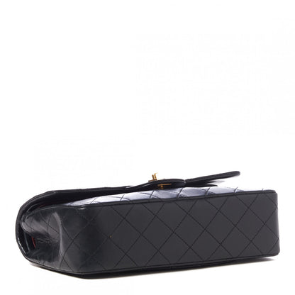 Chanel Lambskin Quilted Small Double Flap Black 3 of 9