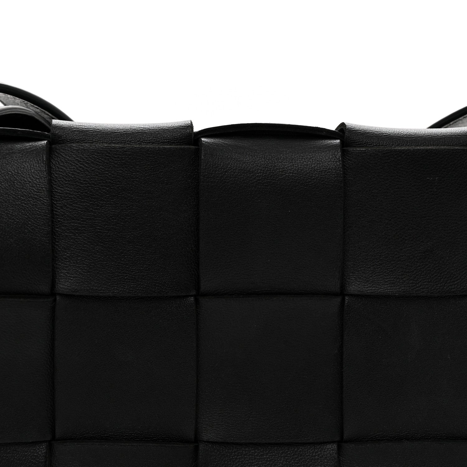 Bottega Veneta Nappa Maxi Intreccio Cassette Bag Black 13 of 19