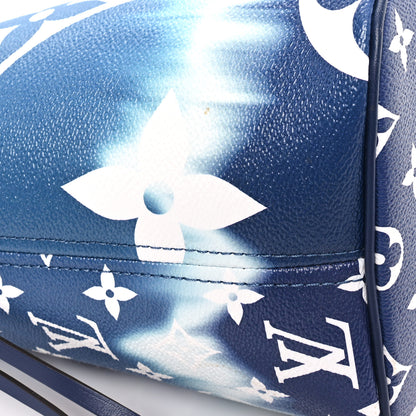 Louis Vuitton Monogram Escale Neverfull MM Blue 13 of 13