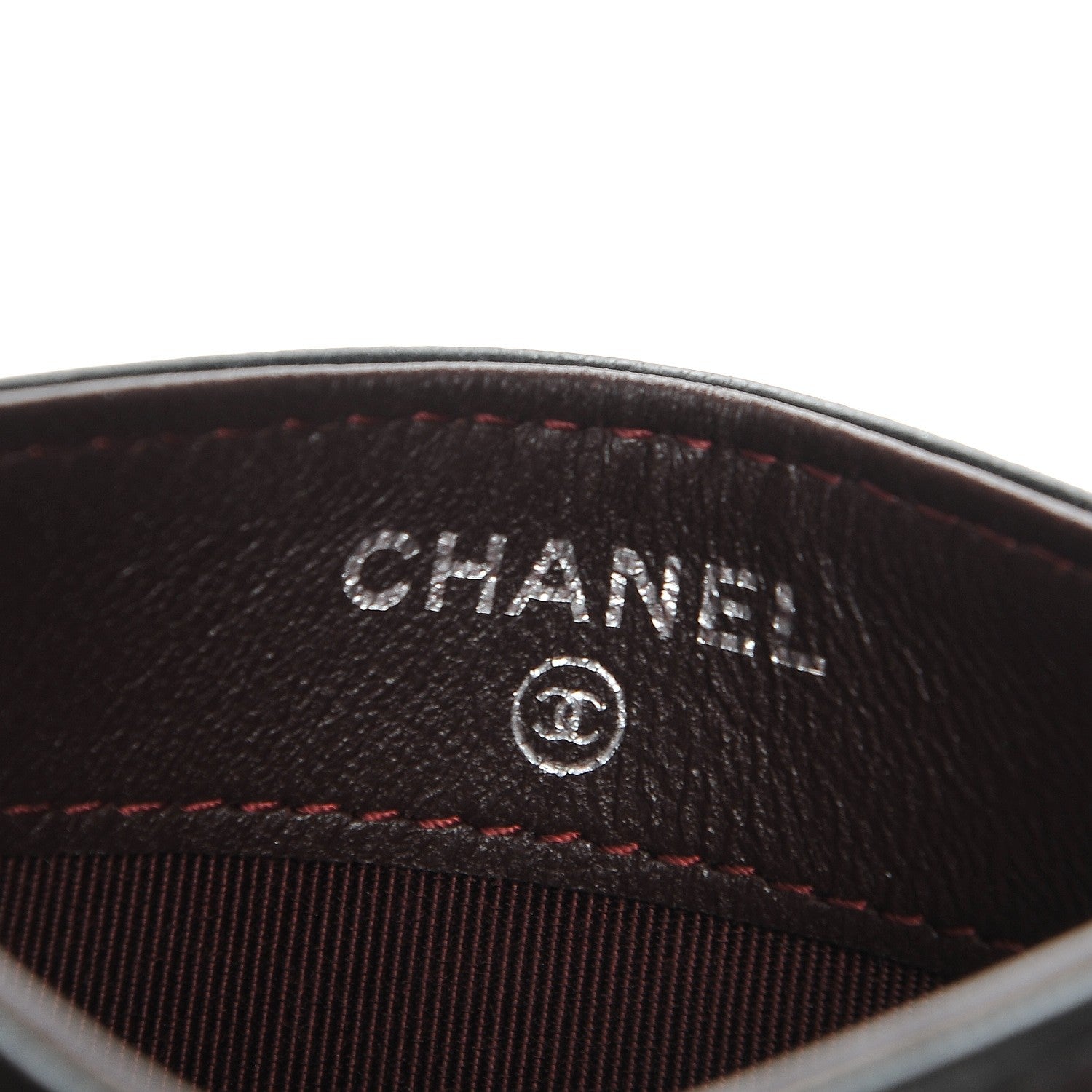 Chanel Lambskin Quilted Card Holder Black 6 of 9