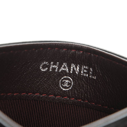 Chanel Lambskin Quilted Card Holder Black 6 of 9