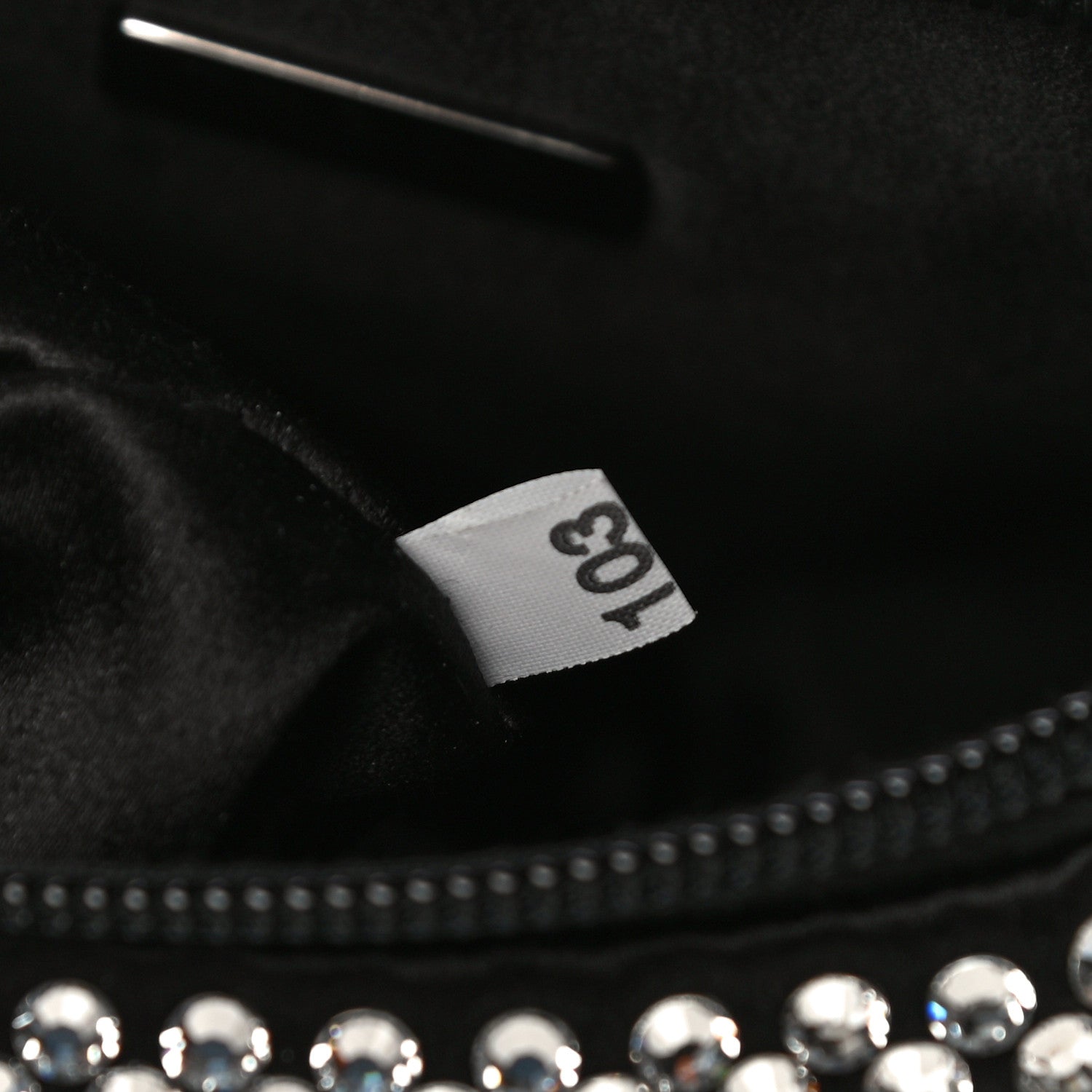 Prada Satin Crystal Mini Re-Edition 2000 Bag Cristal 7 of 12
