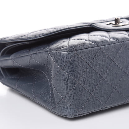 Chanel Caviar Quilted Jumbo Double Flap Dark Grey 8 of 15