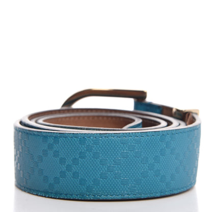 Gucci Bright Diamante Hilary Lux Belt 100 40 Deep Cobalt 3 of 7