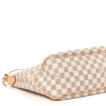 Louis Vuitton Damier Azur Delightful MM Rose Ballerine 6 of 11