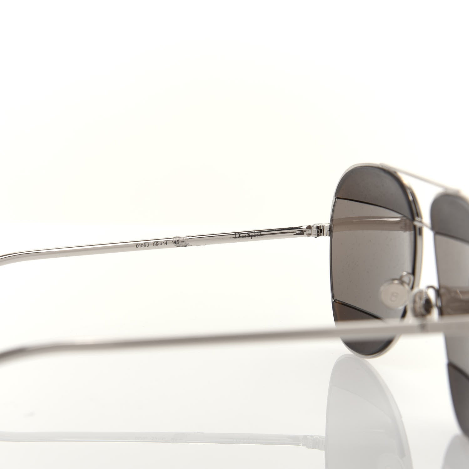 Christian Dior Metal DiorSplit 2 Sunglasses Brown Grey 6 of 7