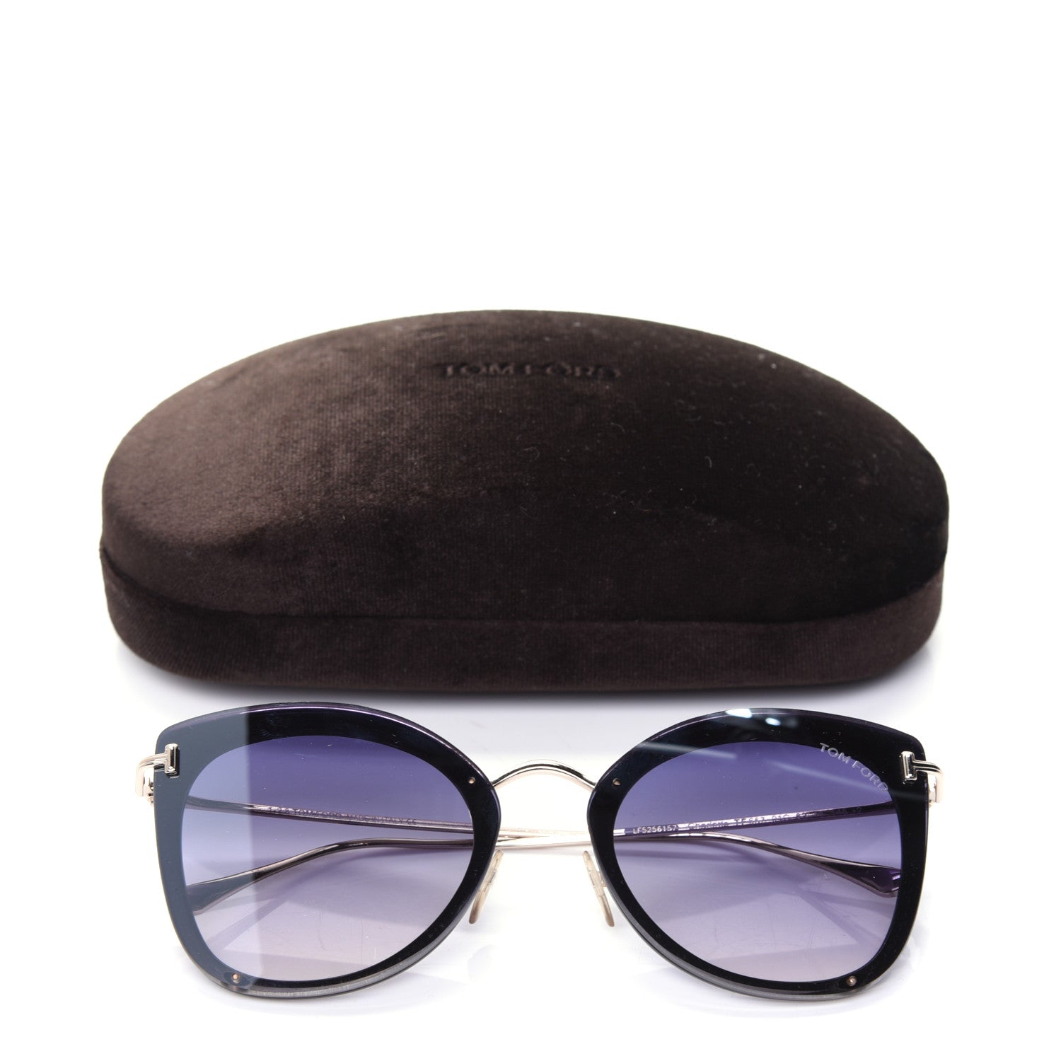 Tom Ford Charlotte Sunglasses TF657 Black 8 of 8