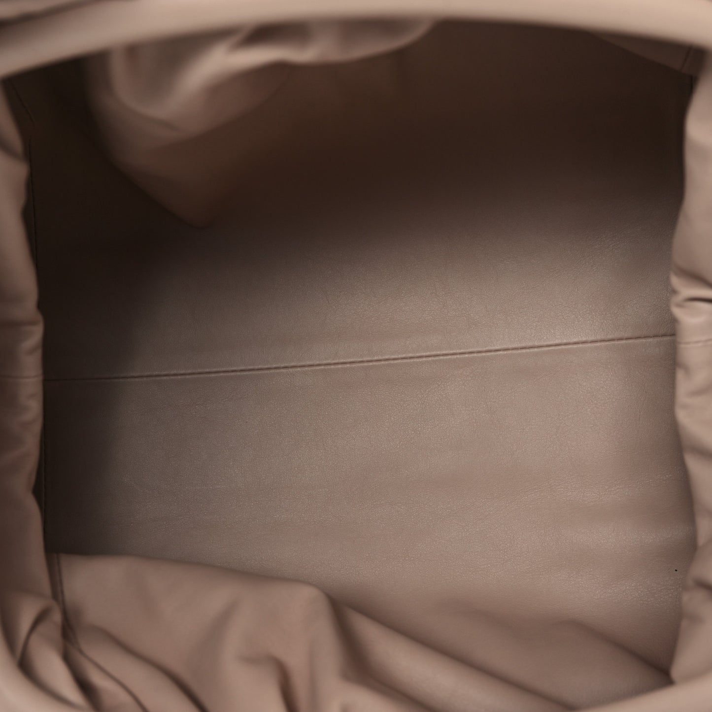 Smooth Butter Calf The Pouch Oversized Clutch Plaster