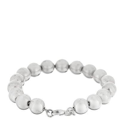 Tiffany Sterling Silver 10mm Hardwear Ball Bracelet 2 of 4