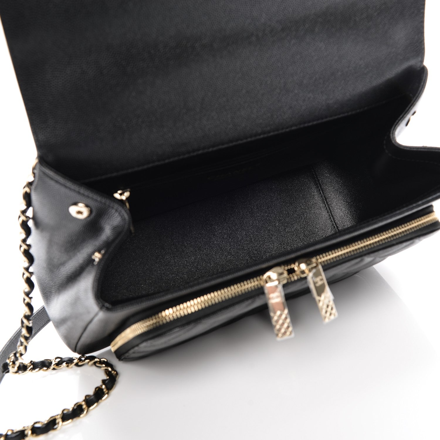 Chanel Caviar Quilted Large Business Affinity Flap Black 5 of 8