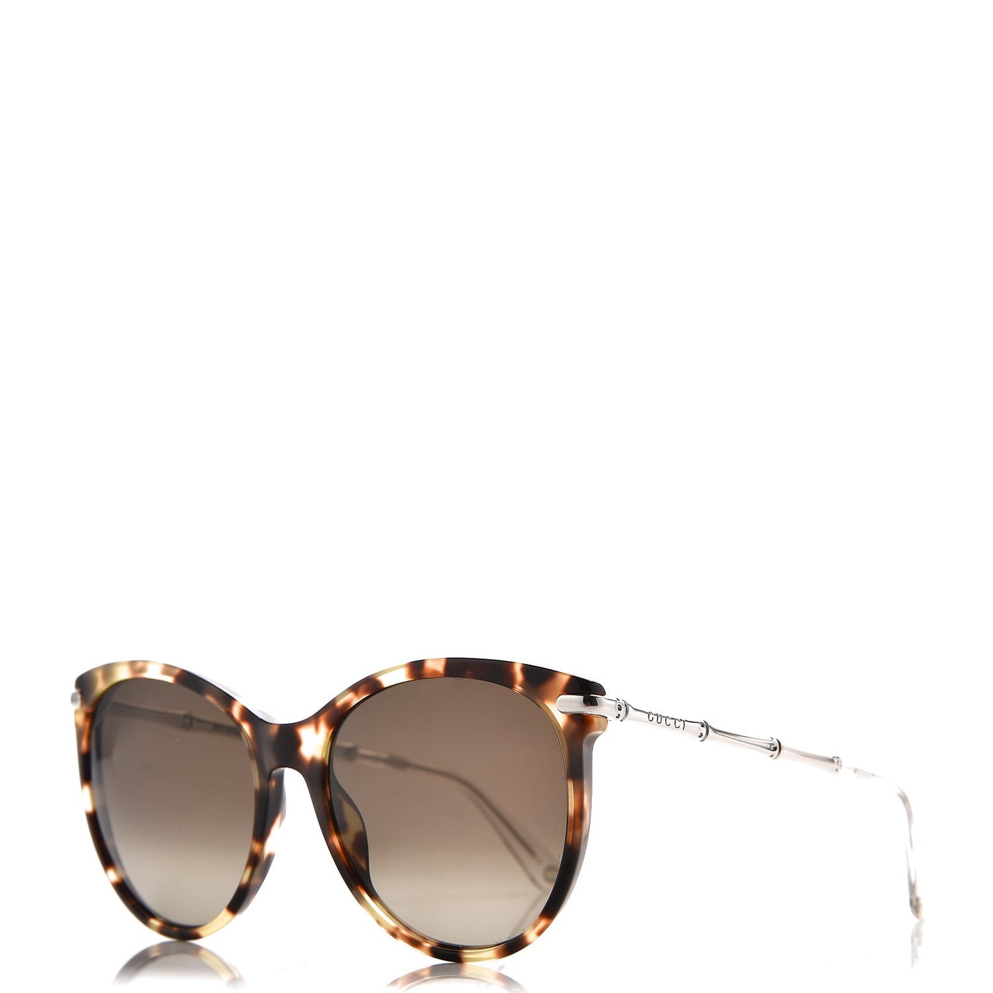 Bamboo Cat Eye Sunglasses GG3771/S Tortoise