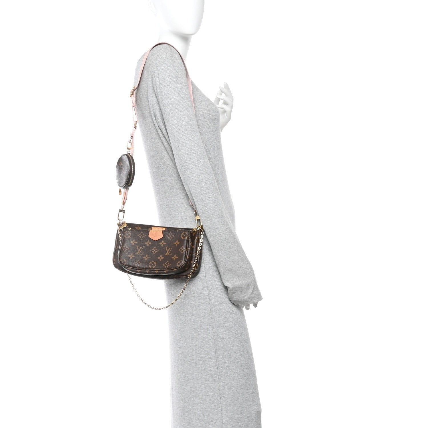 Louis Vuitton Monogram Multi Pochette Accessories Rose Clair 2 of 11