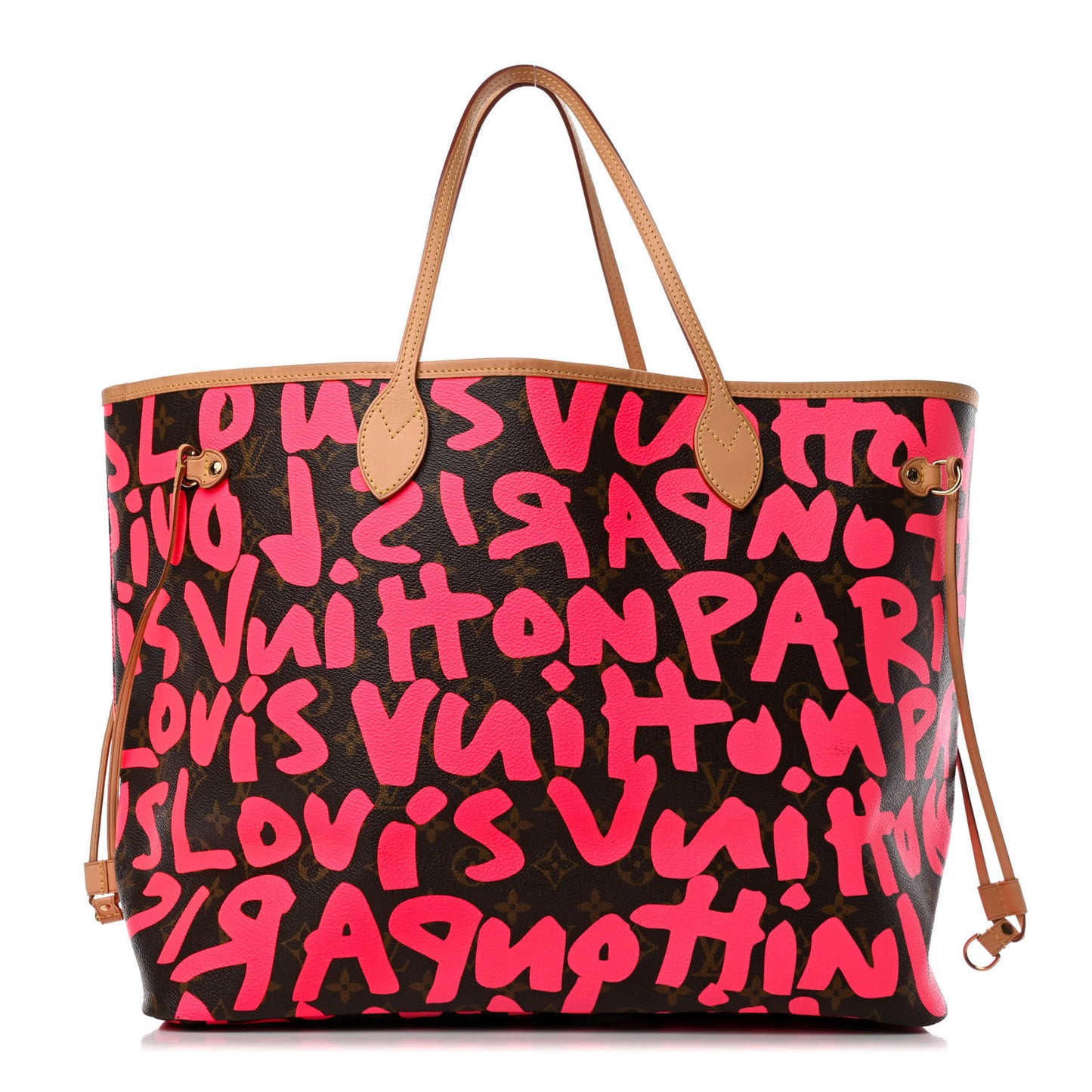 Monogram Graffiti Neverfull GM Fuchsia