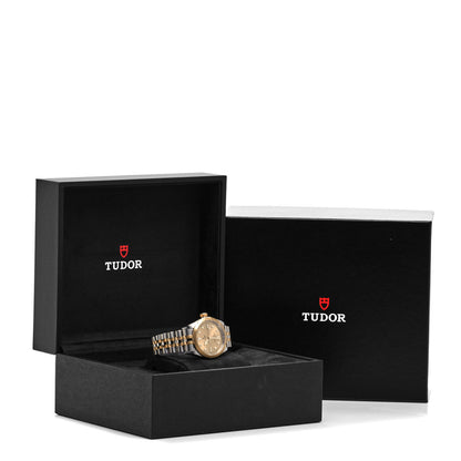 TUDOR Stainless Steel 18K Yellow Gold 32mm Black Bay Automatic Watch Champagne 79583 5 of 5