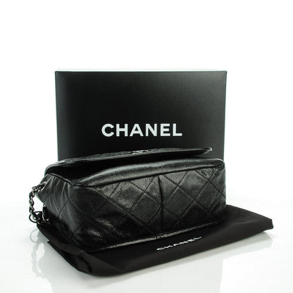 Chanel Grained Calfskin Medium Natural Beauty Messenger Black 4 of 7