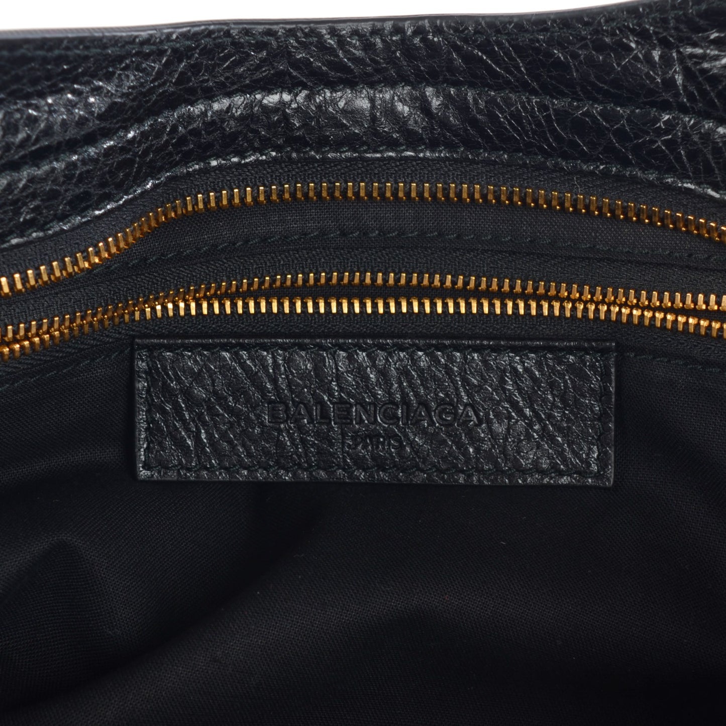Agneau Giant 12 Gold Hardware City Black