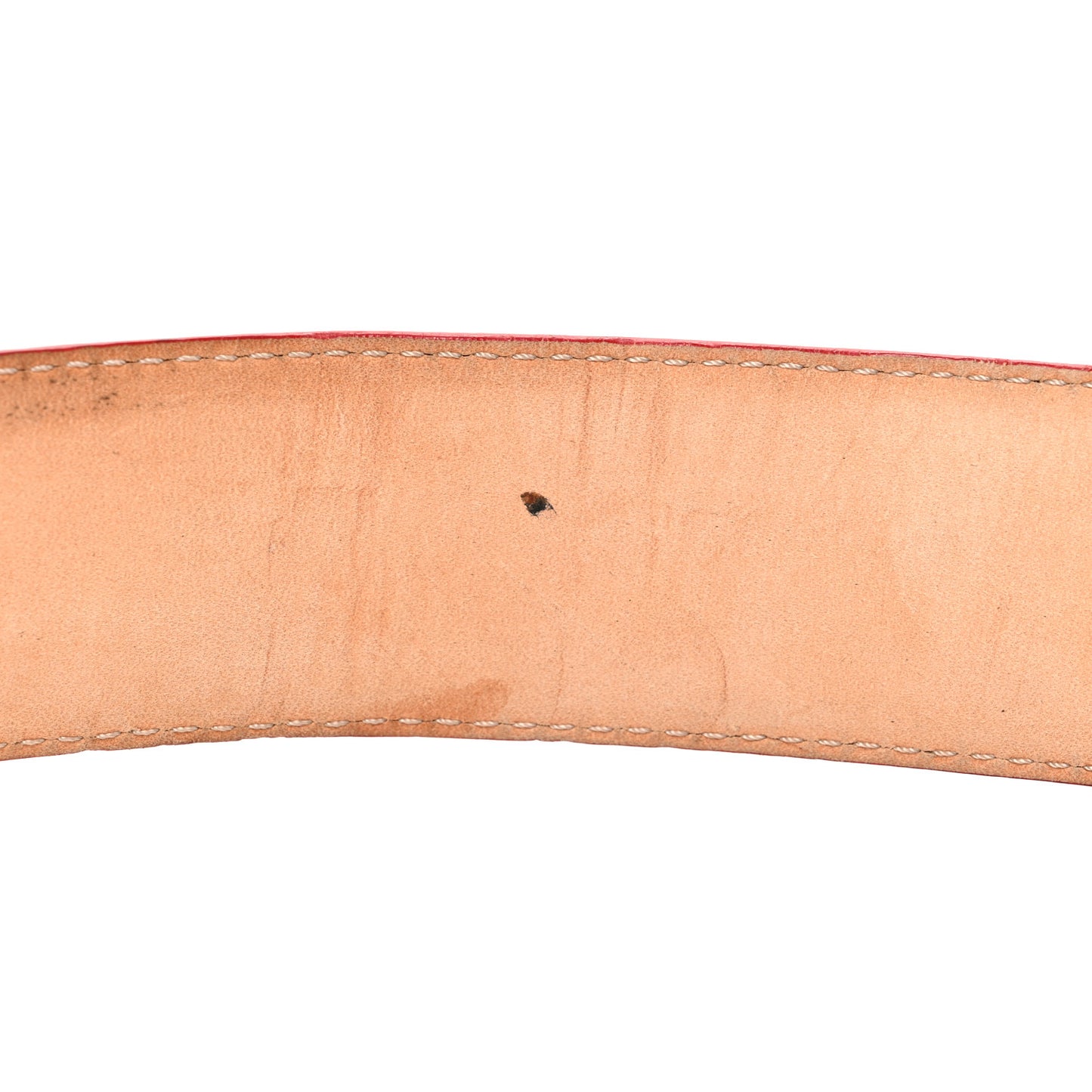 Calfskin Tonal 3cm La Medusa Belt 110 44 Red