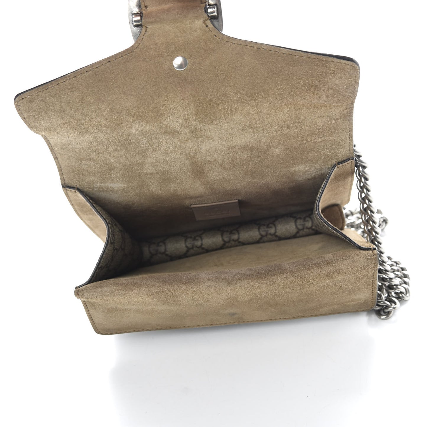 GG Supreme Monogram Mini Dionysus Shoulder Bag Taupe