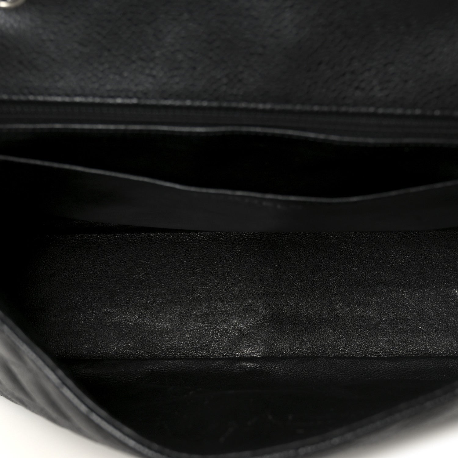 Chanel Caviar Quilted Jumbo Double Flap Black 5 of 11